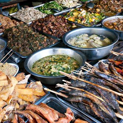 Markt in Phnom Penh